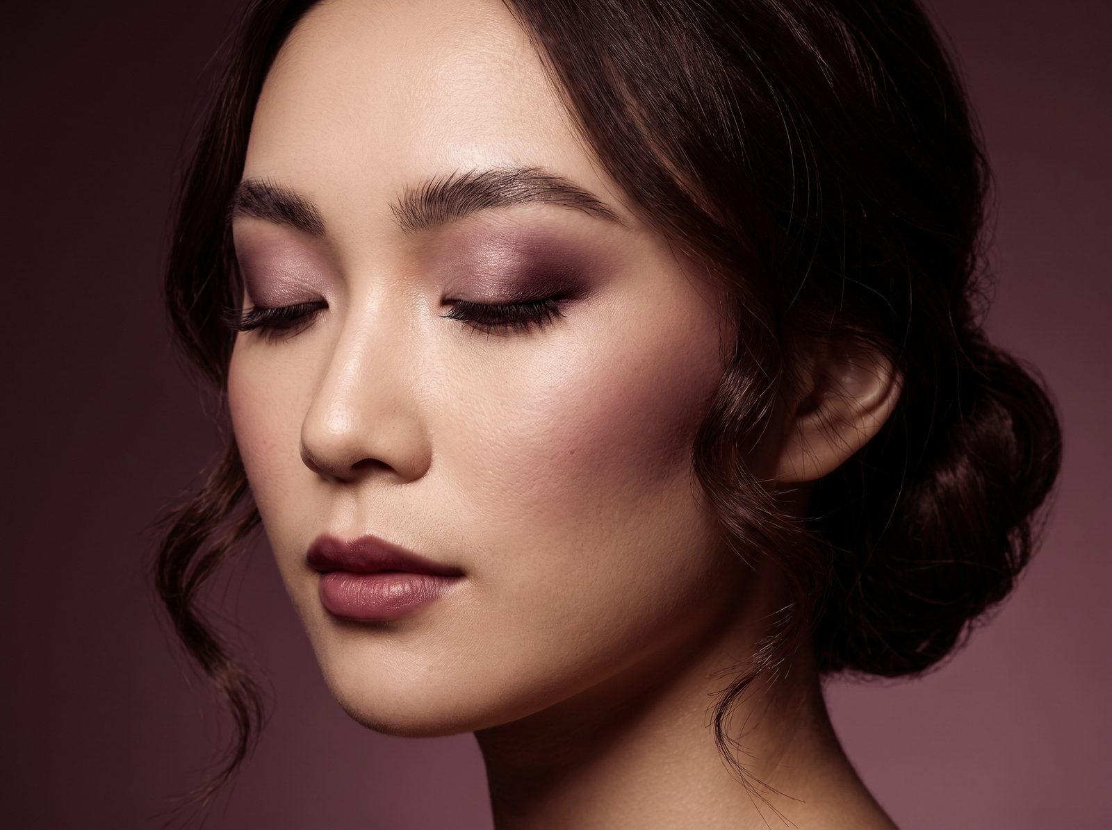 Editorial beauty portrait — campaign work